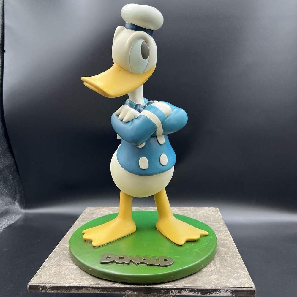 Vintage Disney DONALD DUCK Big Fig Figurine 12.5" Classic Sailor DISNEY DIRECT - Picture 11 of 15